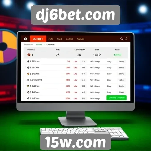 Avaliação da interface do usuário no dj6bet.com